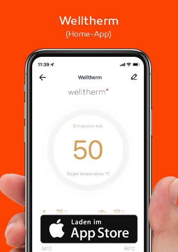 Welltherm Home App - für IOS